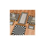 Sudedi Home İwon Black Kare Opal 31 Parça Altın Yaldızlı 6 Kişilik Kahvaltı Takımı - Görsel 3