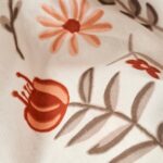 Bella Maison Florian Pamuklu Tek Kişilik Nevresim Seti Kiremit (160x220 cm) - Görsel 5