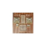 Sudedi Home Boabab Kare Opal 31 Parça Altın Yaldızlı 6 Kişilik Kahvaltı Takımı - Görsel 5