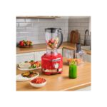 Karaca Multiblend Artisan Retro Mutfak Robotu 1000w Red - Görsel 3