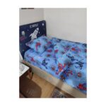 Evrizon Erkek Çocuk Örümcek Adam Mavi Çarşaflı Tek Kişilik Nevresim Takımı - Görsel 4