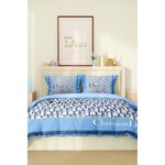 Dior Marka Nevresim Takımı Çift Kişilik Pamuklu Saten Kumaş 6 Parça 3D Dijital Baskı Duvet Cover Set Model No:40 - Görsel 2