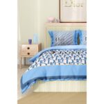 Dior Marka Nevresim Takımı Çift Kişilik Pamuklu Saten Kumaş 6 Parça 3D Dijital Baskı Duvet Cover Set Model No:40 - Görsel 4