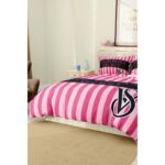 Victoria's Secret Marka Nevresim Takımı Çift Kişilik Pamuklu Saten Kumaş 6 Parça 3D Dijital Baskı Duvet Cover Set Model NO:126 - Görsel 3