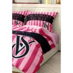 Victoria's Secret Marka Nevresim Takımı Çift Kişilik Pamuklu Saten Kumaş 6 Parça 3D Dijital Baskı Duvet Cover Set Model NO:126 - Görsel 4