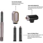 Homend Hairmony 4606h Saç Kurutma Ve Şekillendirme Seti Mor - Görsel 2