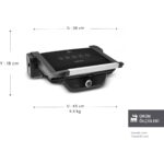 Karaca Gastro Classic Izgara ve Tost Makinesi Matte Black 6 Dilim Kapasiteli - Görsel 3