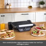Karaca Gastro Classic Izgara ve Tost Makinesi Matte Black 6 Dilim Kapasiteli - Görsel 4