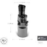 Karaca Slow Juicer Yavaş Sıkım Katı Meyve Sıkacağı - Görsel 2