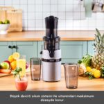 Karaca Slow Juicer Yavaş Sıkım Katı Meyve Sıkacağı - Görsel 3