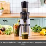 Karaca Slow Juicer Yavaş Sıkım Katı Meyve Sıkacağı - Görsel 4