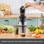 Karaca Slow Juicer Yavaş Sıkım Katı Meyve Sıkacağı - Görsel 5