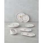 English Home Autumn Seramik Kahvaltı Takımı 10 Parça 4 Kişilik Renkli