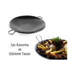 ForWhat Büro Ev Ofis Mutfağı Için Yanmaz Yapıştırmaz Kavurma Sac Tavası - Görsel 2