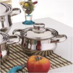 Gülsan 6 Parça Derin Tencere Seti - Paslanmaz Çelik, 14 cm, 16 cm ve 18 cm Ebatlarıyla - Görsel 3