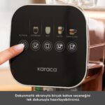 Karaca Mycaffee Barista S20 Entegre Süt Hazneli Otomatik Espresso Ve Latte Makinesi Copper - Görsel 5