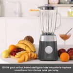 Karaca Multiblend Smoothie Blender Gri 1000W - Görsel 3