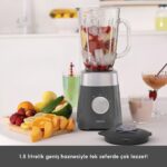 Karaca Multiblend Smoothie Blender Gri 1000W - Görsel 4