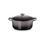 Le Creuset Döküm Demir Yuvarlak Güveç, Çakmaktaşı, 28CM, 6,7l