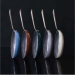 Crate & Barrel Evencook Ceramic Deep Teal Seramik Yapışmaz 8 Parçalı Pişirme Seti Bonuslu - Görsel 4