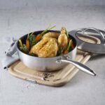 Scanpan Ctx Indüksiyonlu Kapaklı Sote Tavası, Yapışmaz Kaplama, 5 Katmanlı Tasarım, 1 Parça - Görsel 5