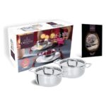 Cristel Castel Pro Ultraply Mini Güveç Tenceresi, 2'li Set - Görsel 2