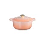 Le Creuset Dökme Demir Yuvarlak Güveç Pêche, 24CM