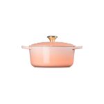 Le Creuset Dökme Demir Yuvarlak Güveç Pêche, 24CM - Görsel 3