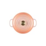 Le Creuset Dökme Demir Yuvarlak Güveç Pêche, 24CM - Görsel 4