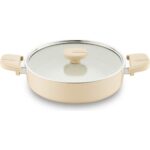 Jumbo Swiss Crystal Dark Cream 7 Parça Tencere Seti - Görsel 5