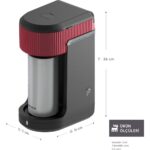 Karaca Mono Black Filtre Kahve Makinesi Cherry Red - Görsel 2