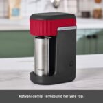 Karaca Mono Black Filtre Kahve Makinesi Cherry Red - Görsel 3
