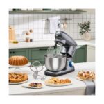 Karaca Multichef Stand Mikser Antrasit Mutfak Şefi 1900W 5,5 Lt (Kıyma Çekme /Sucuk-Sosis/İçli Köfte Aparatlı)