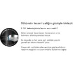 Karaca Powersteel 316+ 3ply Onyx Indüksiyon Tabanlı  8 Parça Tencere Seti - Görsel 4