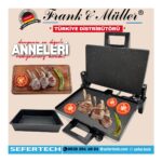 Frank & Müller Germany | Silex Versiyon Tepsili Electro Contact Grill | Pizza, Lahmacun ve Grill Makinesi
