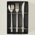 Bella Maison Milano 18 Parça Yemek Çatal Kaşık Bıçak Seti Silver - Görsel 3