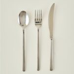 Bella Maison Milano 18 Parça Tatlı Çatal Kaşık Bıçak Seti Silver