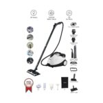 Torima JJB-747 Koltuk ve Halı Yıkama Makinesi + CB-08C Çok Fonksiyonlu Buharlı Temizleyici - Görsel 3