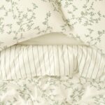 Bella Maison Lauren Pamuklu Tek Kişilik Nevresim Seti Yeşil (160X220 Cm) - Görsel 2