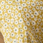 Bella Maison Naomi Pamuklu Tek Kişilik Nevresim Takımı Sarı (160x220 cm) - Görsel 4