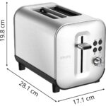 Krups  Excellence 2 Yuvalı 850 Watt Ekmek Kızartma Makinesi - 7211003732 - Görsel 5