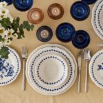 Bella Maison Vanessa Porselen 24 Parça 6 Kişilik Yemek Takımı Mavi - Görsel 2