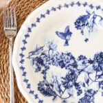 Bella Maison Vanessa Porselen 24 Parça 6 Kişilik Yemek Takımı Mavi - Görsel 5