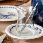 Bella Maison Vanessa Porselen 26 Parça 6 Kişilik Kahvaltı Takımı Mavi - Görsel 4