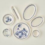 Bella Maison Vanessa Porselen 26 Parça 6 Kişilik Kahvaltı Takımı Mavi - Görsel 5