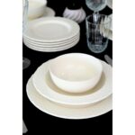 Porser Costa Transparan Yemek Takımı 6 Kişilik 24 Parça COS24YK - Görsel 5