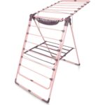 Ironika Extra Kalın Borulu Çamaşır Kurutma Askısı Çamaşır Kurutmalık Askılık Mürdüm