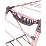 Ironika Extra Kalın Borulu Çamaşır Kurutma Askısı Çamaşır Kurutmalık Askılık Mürdüm - Görsel 3