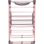 Ironika Extra Kalın Borulu Çamaşır Kurutma Askısı Çamaşır Kurutmalık Askılık Mürdüm - Görsel 4