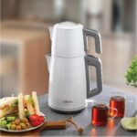 Stilevs Çays Inox Çelik Çay Makinesi - Beyaz - Görsel 3